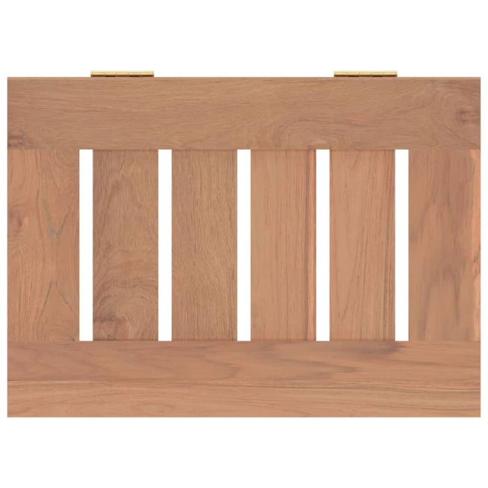 Wash Bin 35x25x60 Cm Solid Wood Teak Tabipn