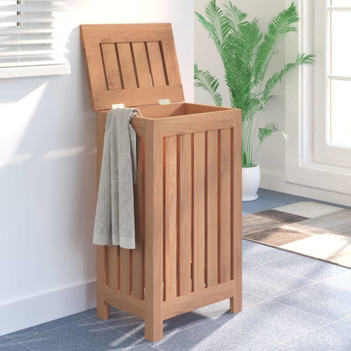 Wash Bin 35x25x60 Cm Solid Wood Teak Tabipn