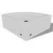 Wash Basin with Overflow 45x32x12,5 Cm White Oablki