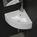 Wash Basin with Overflow 45x32x12,5 Cm White Oablki