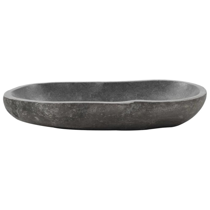 Wash Basin River Stone Oval 60-70 Cm Oaxiio