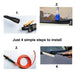 Car Wash Brush Auto Exterior Long Handle For Cleaning Water