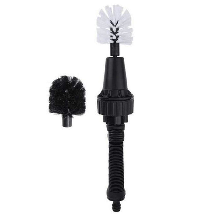 Car Wash Brush Clean Tools Water - driven Rotating Cleaning