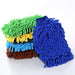 Car Wash Cleaning Gloves Microfiber Towel Chenille 2 In 1