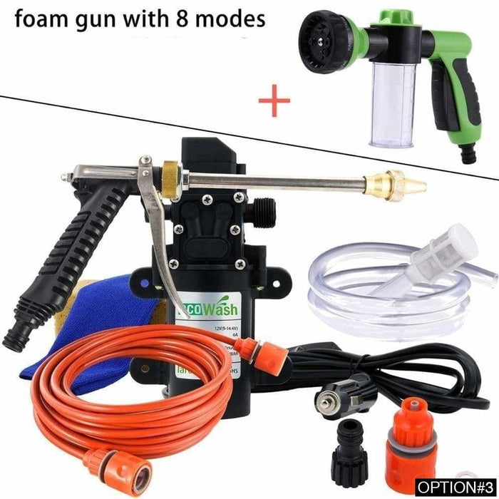 Car Wash 12v Washer Gun Pump High Pressure Cleaner Portable