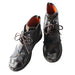 Washed Leather Oxford Womens Shoes