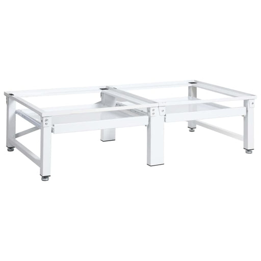 Washing and Drying Machine Pedestal with Pull-out Shelves