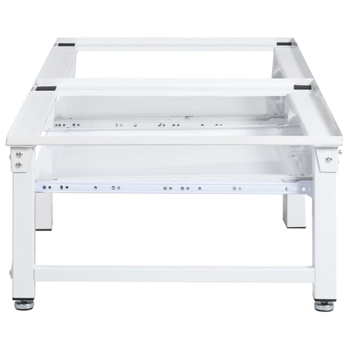 Washing and Drying Machine Pedestal with Pull-out Shelves