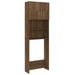 Washing Machine Cabinet Brown Oak 64x25.5x190 Cm Nopbio