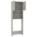 Washing Machine Cabinet Concrete Grey 64x25.5x190 Cm