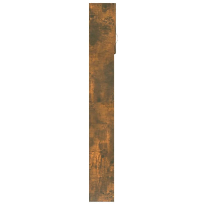 Washing Machine Cabinet Smoked Oak 64x25.5x190 Cm Nopblk