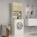 Washing Machine Cabinet Sonoma Oak 64x25.5x190 Cm