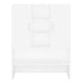 Washing Machine Cabinet White Tbnxbbn