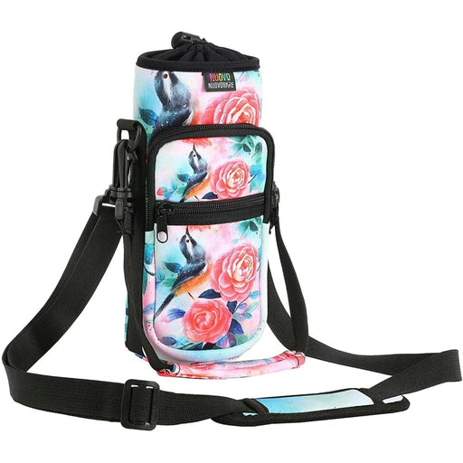 Water Bottle Carrier Bag Adjustable Shoulder Hand Strap 2