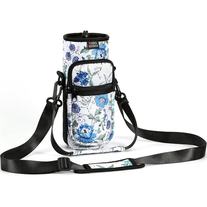 Water Bottle Carrier Bag Adjustable Shoulder Hand Strap 2