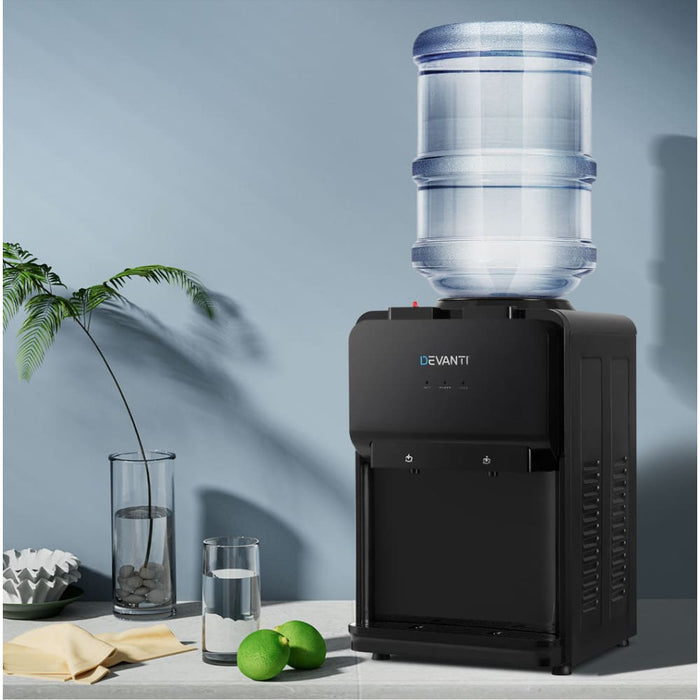 Water Cooler Dispenser Bench Top Cold Hot Two Taps Instant