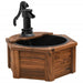 Water Fountain with Pump 57x57x53 Cm Solid Wood Fir Tlanpa