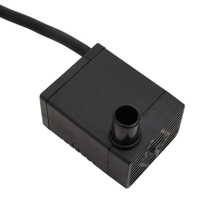 Water Fountain with Pump 57x57x53 Cm Solid Wood Fir Tlanpa