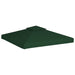 Water-proof Gazebo Cover Canopy 310 g / M² Green 3 x m Abnil