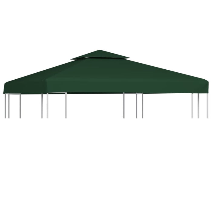Water-proof Gazebo Cover Canopy 310 g / M² Green 3 x m Abnil