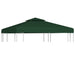 Water-proof Gazebo Cover Canopy 310 g / M² Green 3 x m Abnil