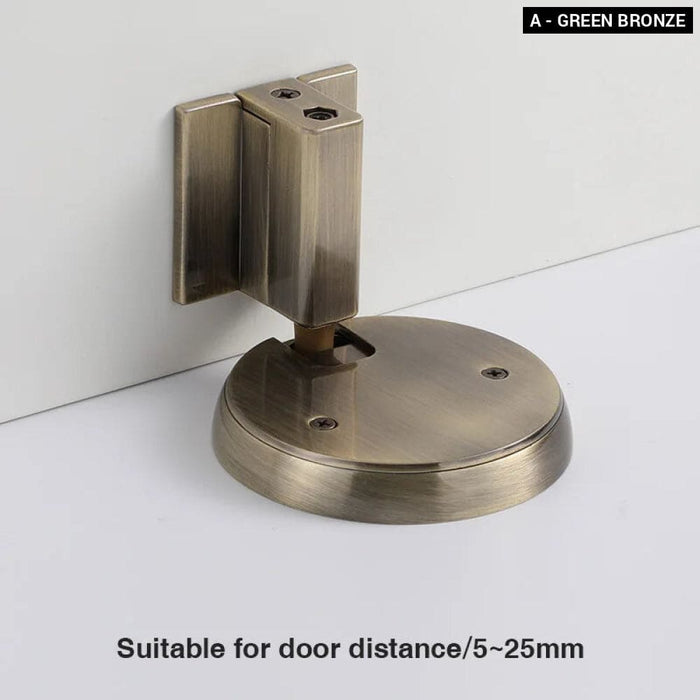 Water-proof Zinc Alloy Magnetic Non-punch Door Stopper