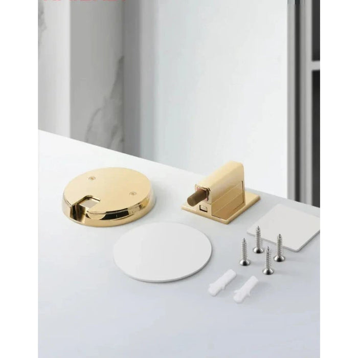 Water-proof Zinc Alloy Magnetic Non-punch Door Stopper
