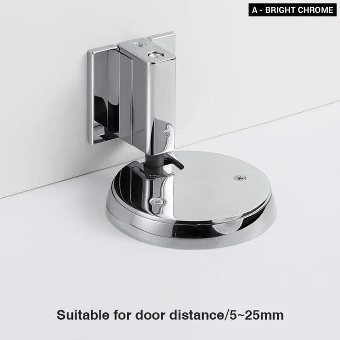 Water-proof Zinc Alloy Magnetic Non-punch Door Stopper