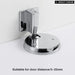 Water-proof Zinc Alloy Magnetic Non-punch Door Stopper