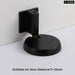 Water-proof Zinc Alloy Magnetic Non-punch Door Stopper