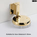 Water-proof Zinc Alloy Magnetic Non-punch Door Stopper