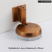 Water-proof Zinc Alloy Magnetic Non-punch Door Stopper