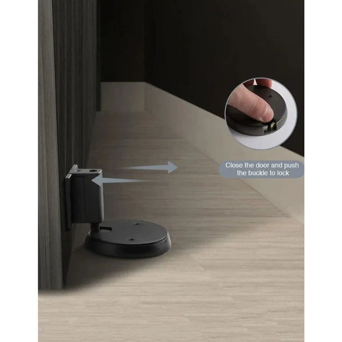 Water-proof Zinc Alloy Magnetic Non-punch Door Stopper
