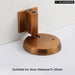 Water-proof Zinc Alloy Magnetic Non-punch Door Stopper