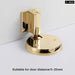 Water-proof Zinc Alloy Magnetic Non-punch Door Stopper