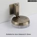 Water-proof Zinc Alloy Magnetic Non-punch Door Stopper