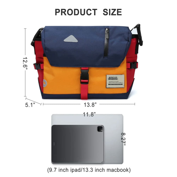 Water Resistant Canvas Messenger Bag
