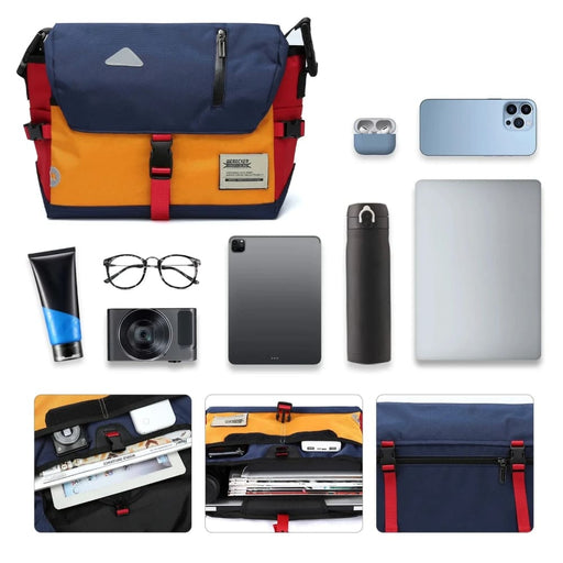 Water Resistant Canvas Messenger Bag