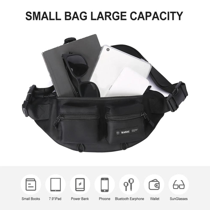 Water Resistant Sling Backpack for Travel Sports