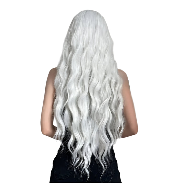 Water Wave Wig With Bangs For Women Cosplay And Party Ready