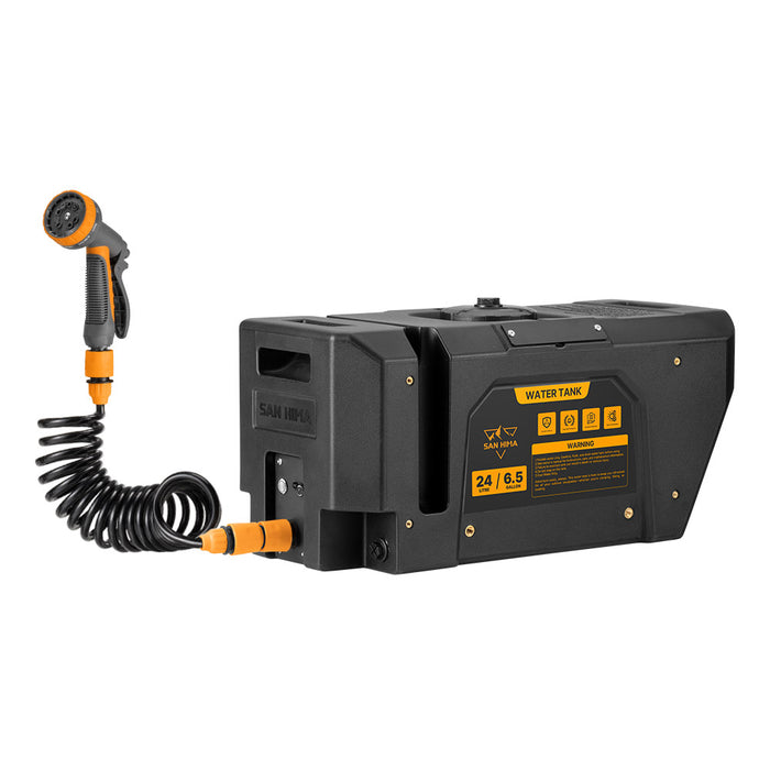 24L Portable Water Tank Outdoor Camping Caravan Storage Container 4Wd