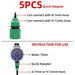 5pc Watering Hose Quick Adapter Garden Tool