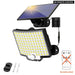 Waterproof 106led Solar Light with Motion Sensor and Remote