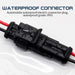 Waterproof 2 Pin Connectors For Car/truck/boat 5 Pairs