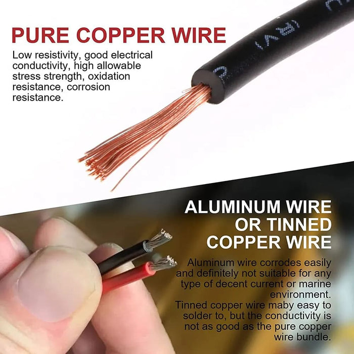 Waterproof 2 Pin Connectors For Car/truck/boat 5 Pairs