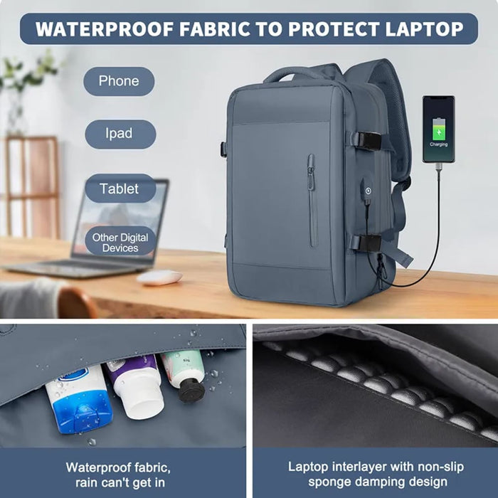 Waterproof 40l Travel Backpack