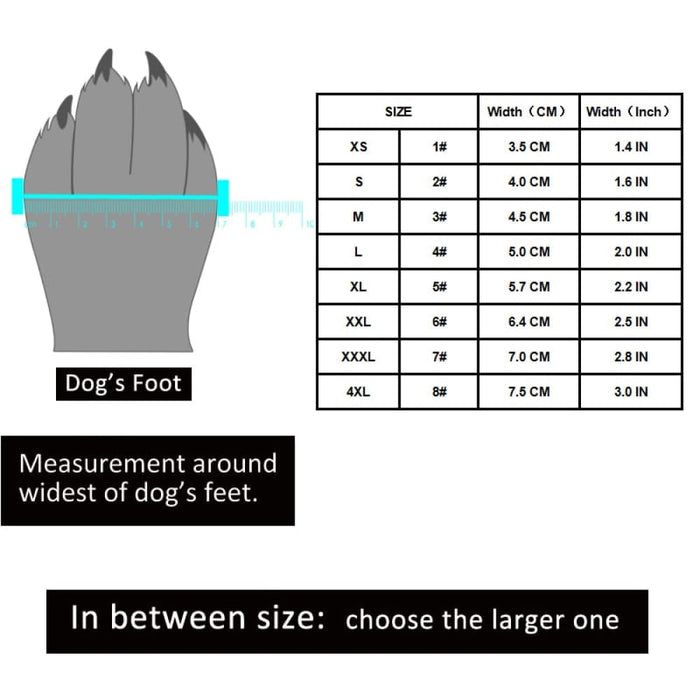 Waterproof Anti-slip Pet Shoes