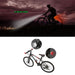 Waterproof Bicycle Bike Lights Front Rear Tail Light Lamp