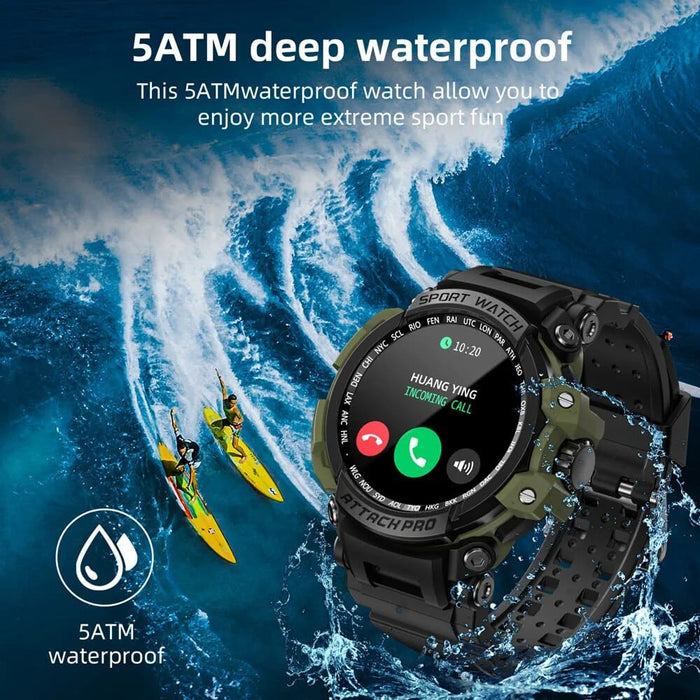Waterproof Bluetooth Fitness Tracker Heart Rate Sport Smart
