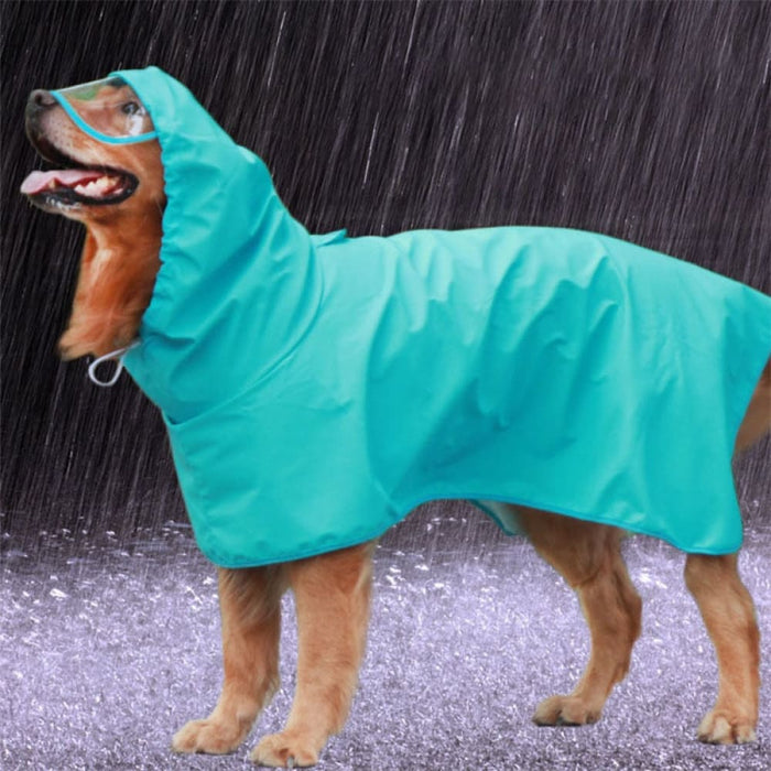 Waterproof Breathable Jacket with Cap for Dogs